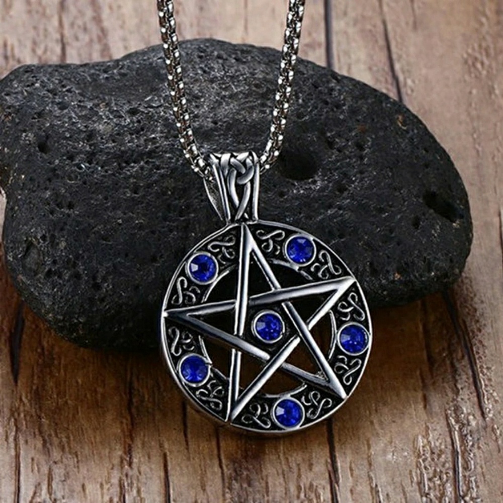 Supernatural Pentagram Protection Spell Pendant